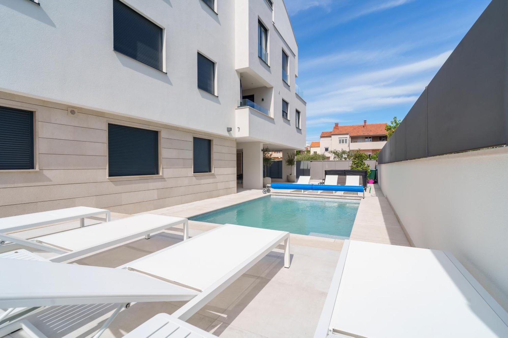 Adria Concept Suites Zadar Bagian luar foto