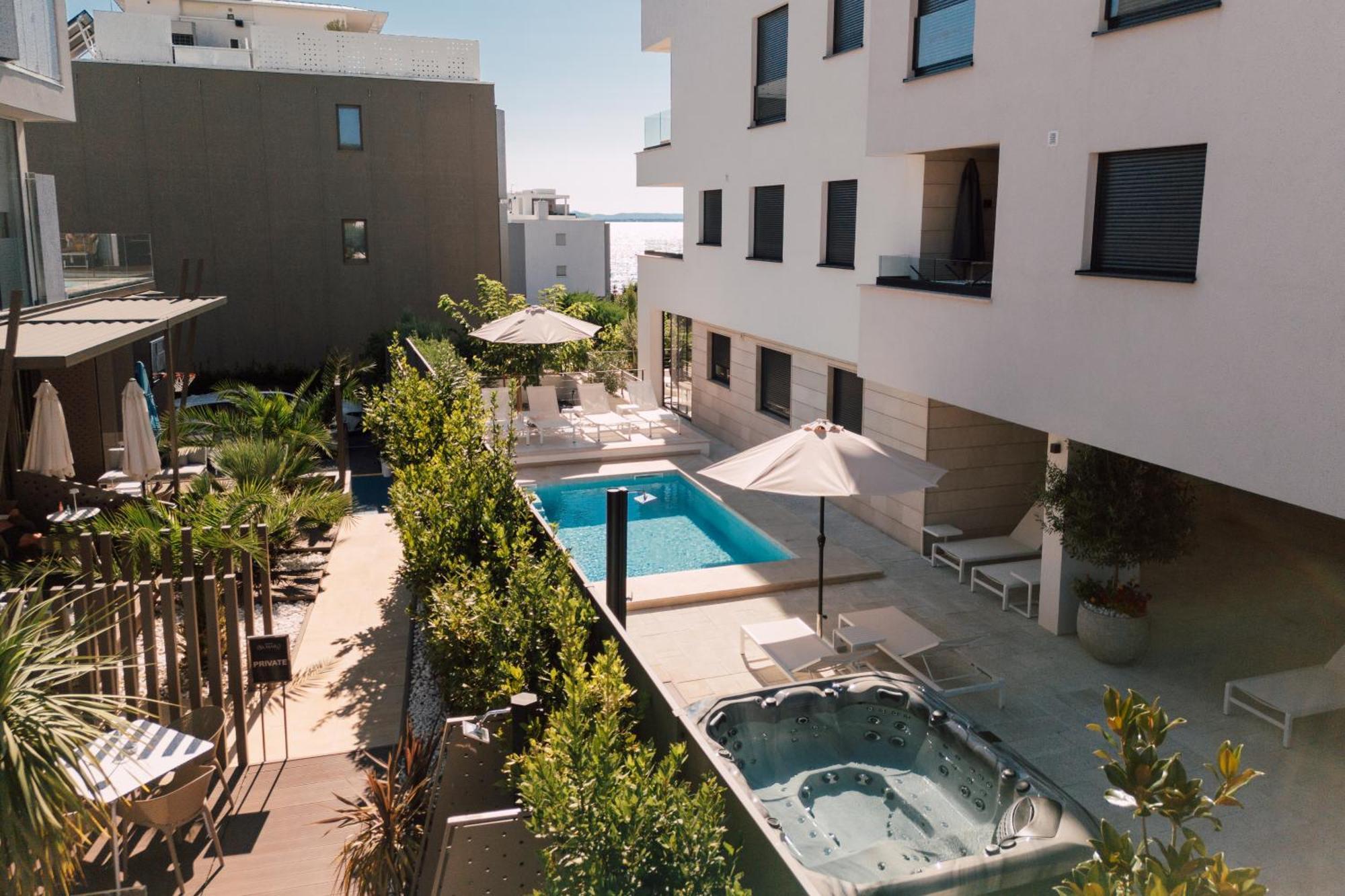 Adria Concept Suites Zadar Bagian luar foto
