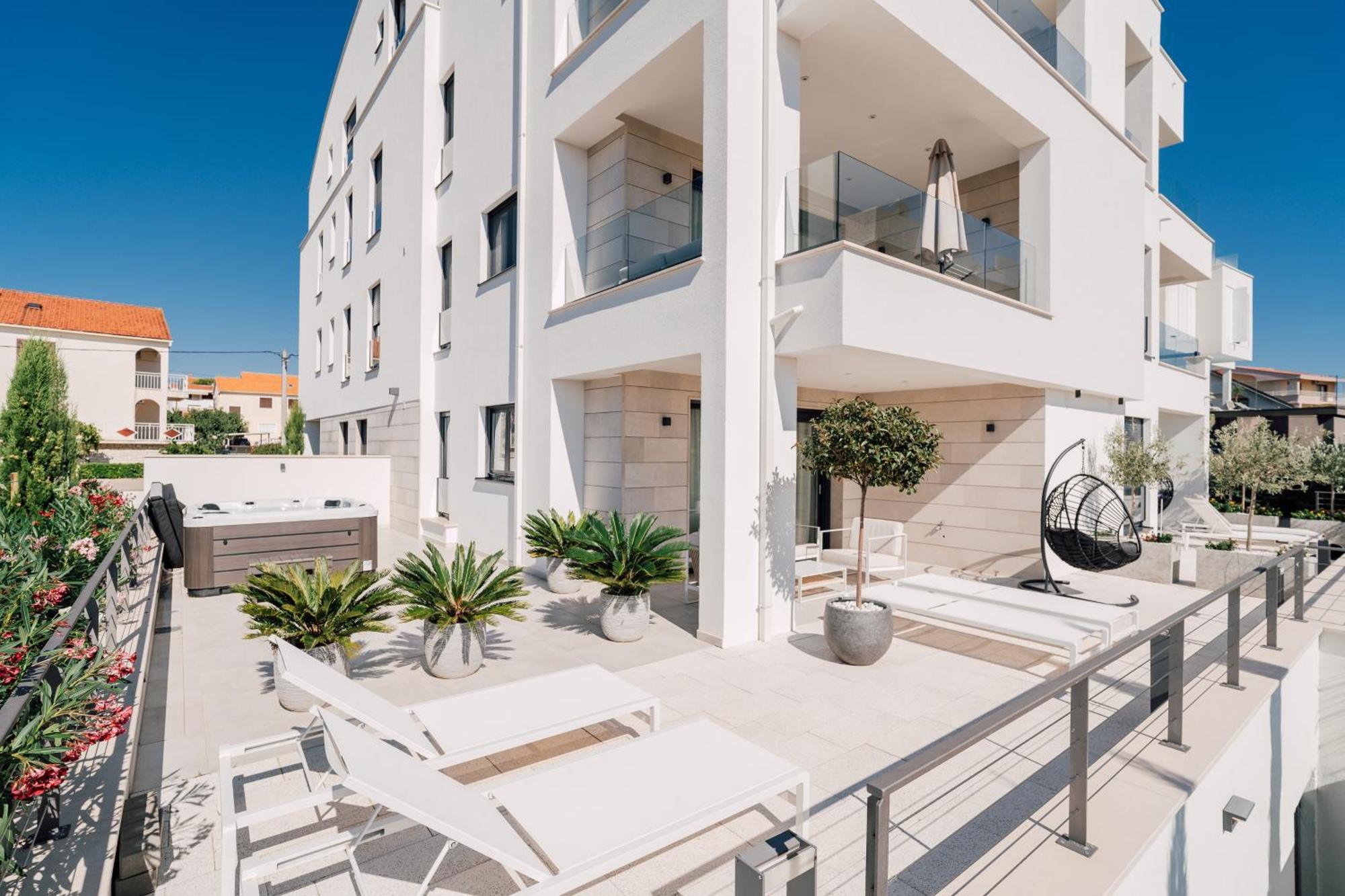 Adria Concept Suites Zadar Bagian luar foto