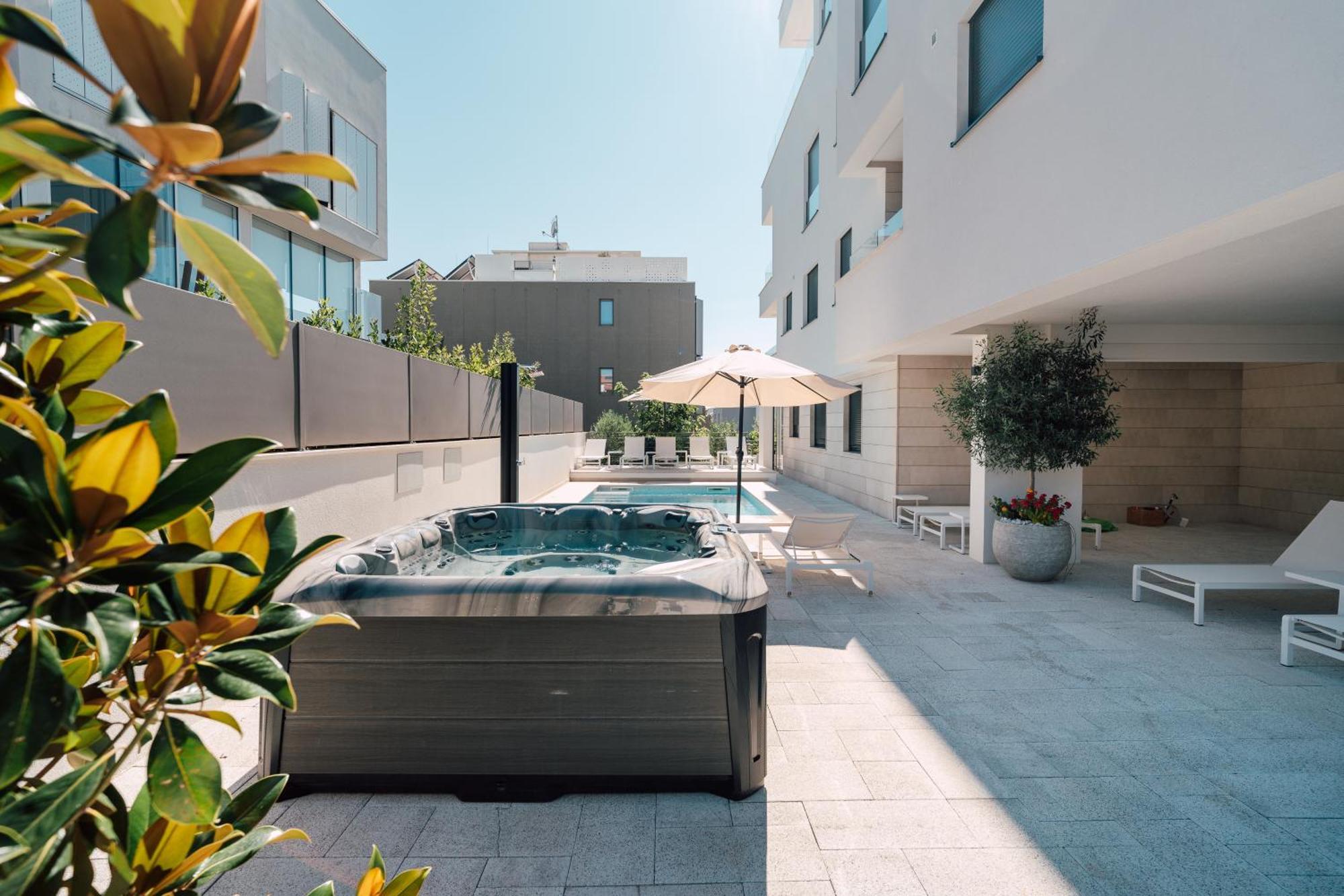 Adria Concept Suites Zadar Bagian luar foto